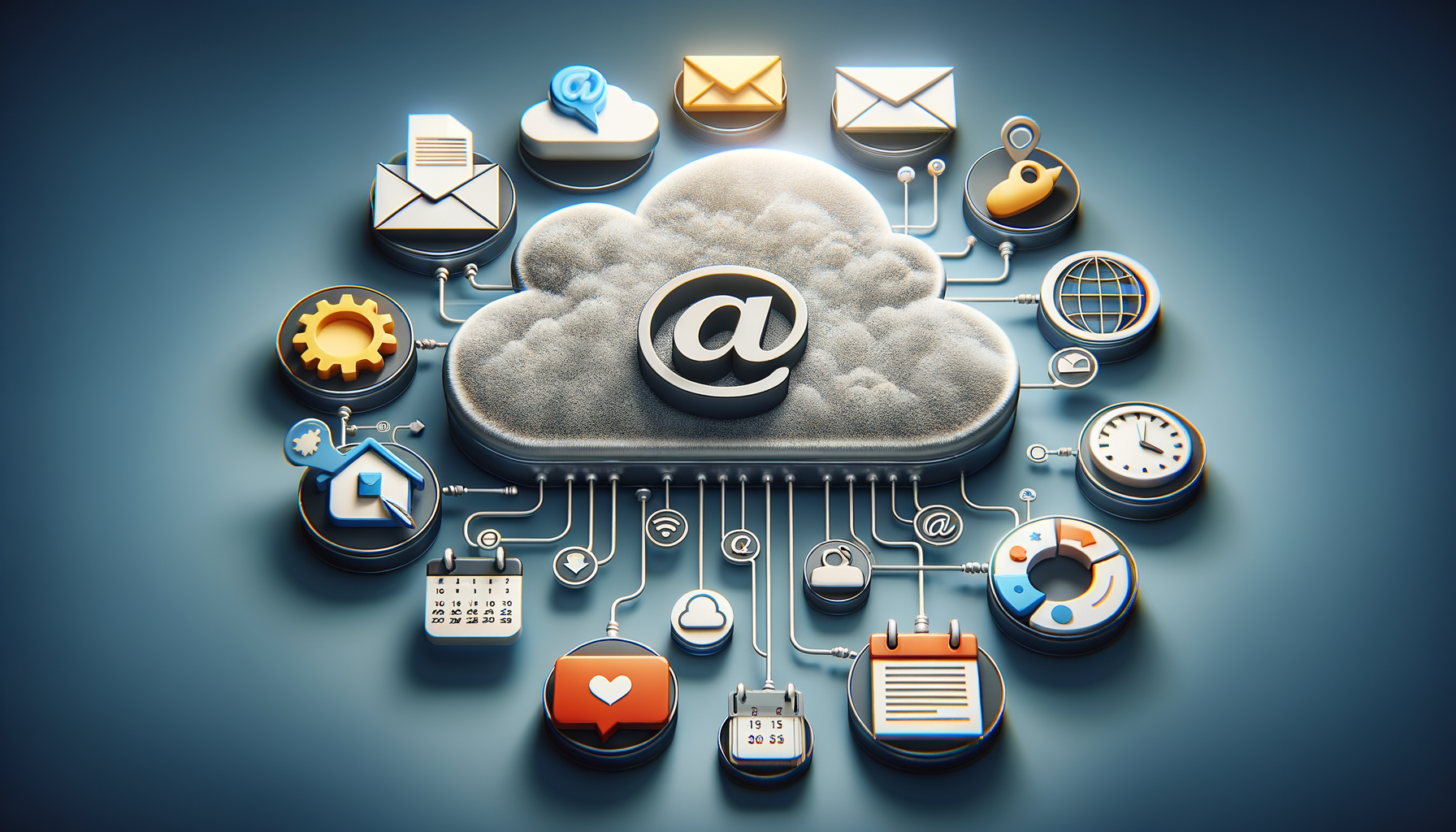 連携する様々なコラボレーションツールのアイコン