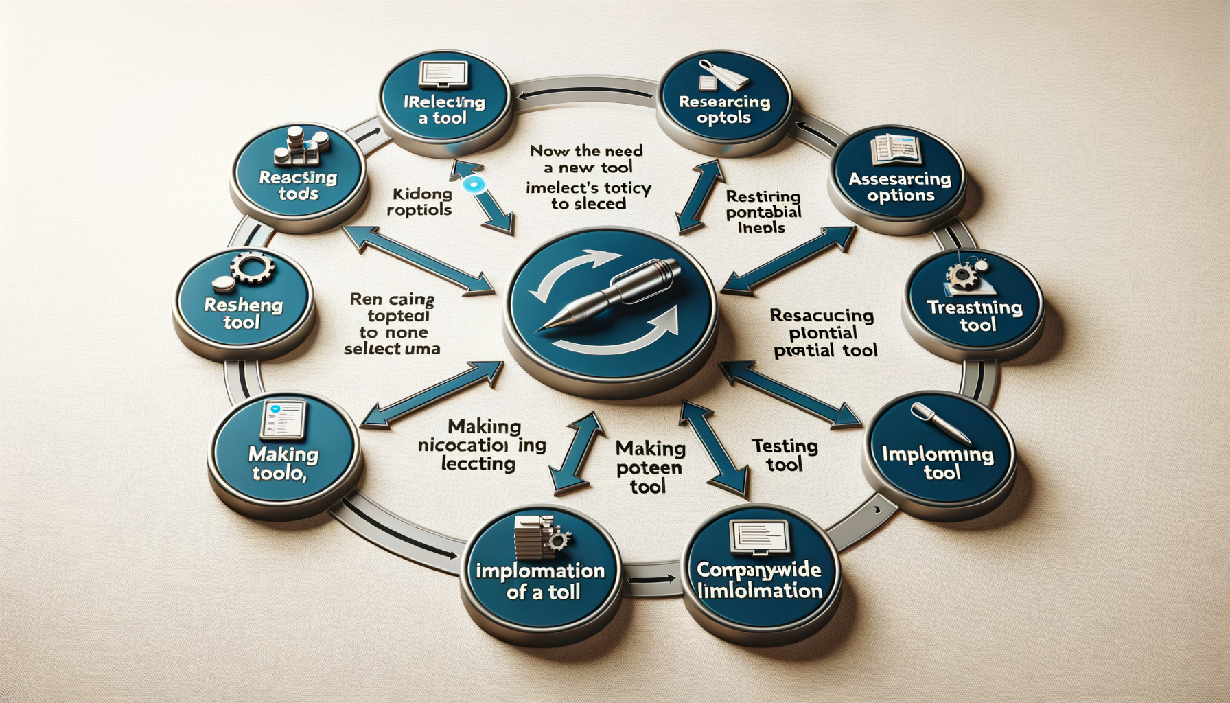 ツール選定プロセスのフローチャート